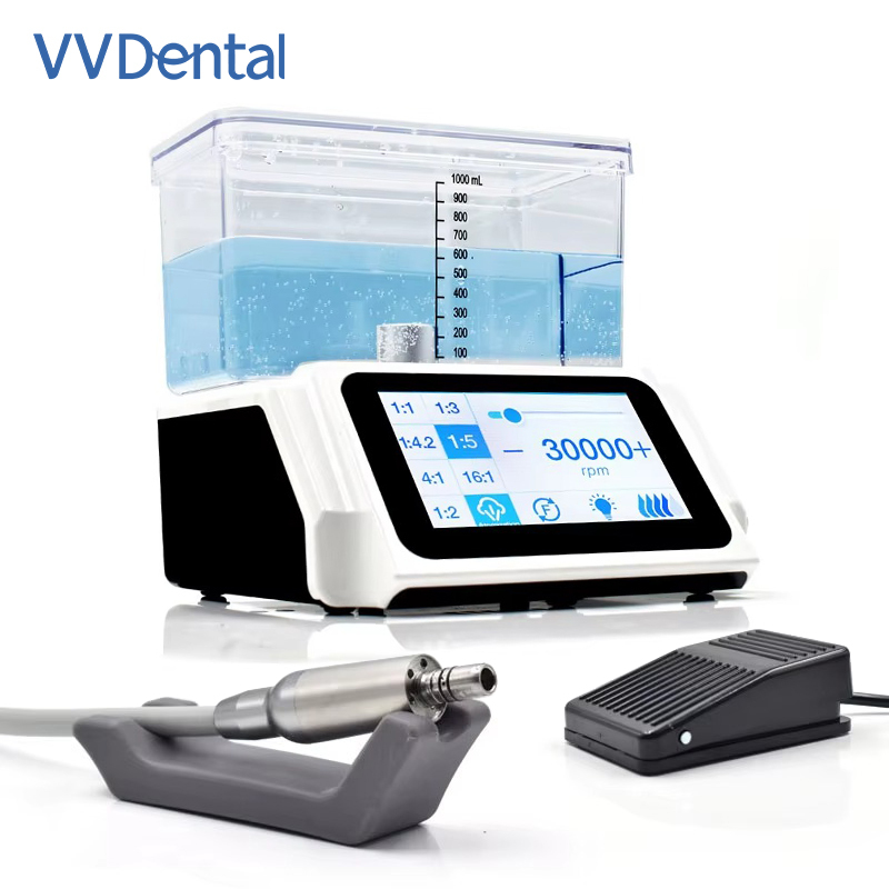 Dental micro-power system with screen
