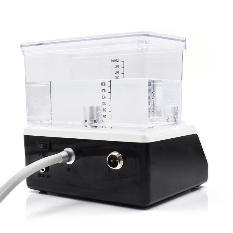Dental micro-power system with screen