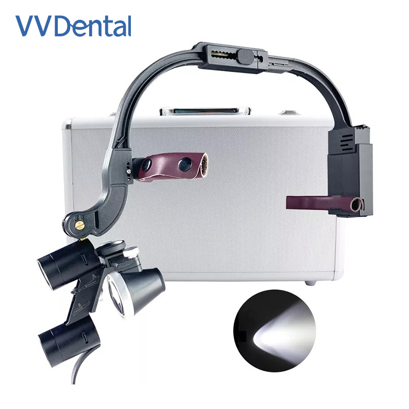 Magnifying lens light.