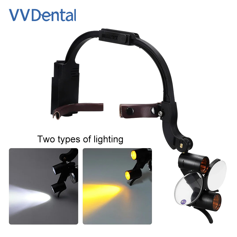 Magnifying lens light.