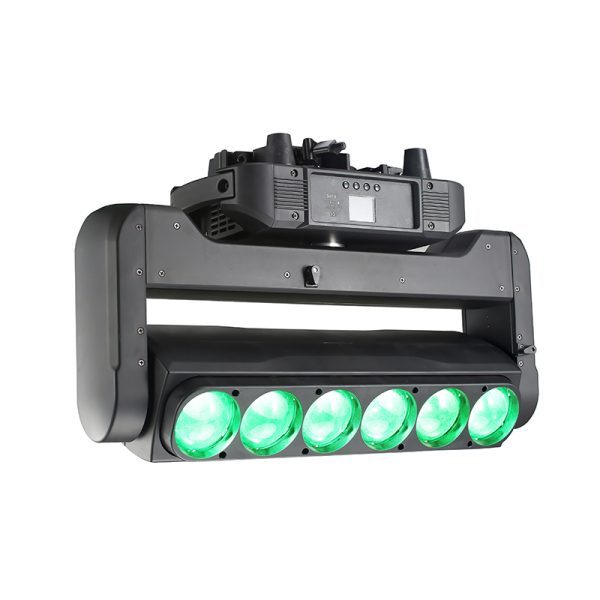 Bar M0660Z LED moving head 6 beam wash zoom 3-45