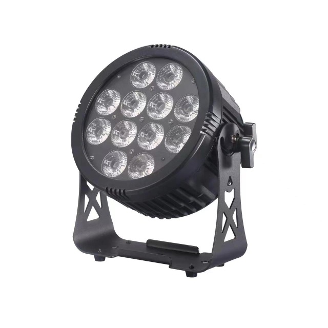 Battery light waterproof 12x18w RGBWA UV 6 in 1 color