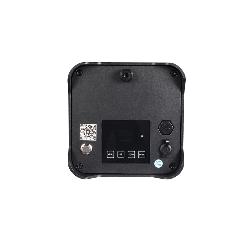 Battery light waterproof 4x20w RGBWA UV 6 in 1 color