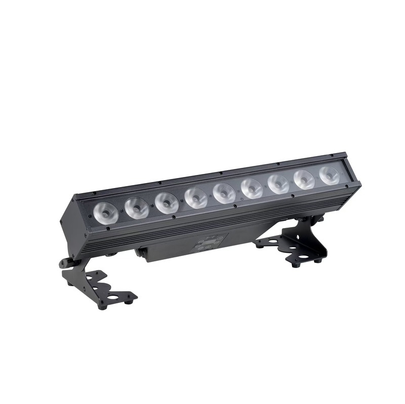 Battery light waterproof 9x18w RGBWA UV 6 in 1 color