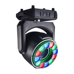Ommatea B1260K MOVING HEAD 200W LED 12X60W WASH LIGHT WITH LED RING