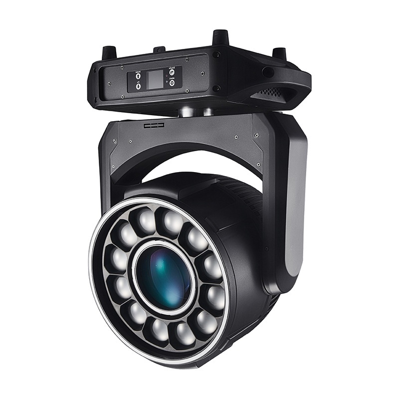 Ommatea B1260K MOVING HEAD 200W LED 12X60W WASH LIGHT WITH LED RING