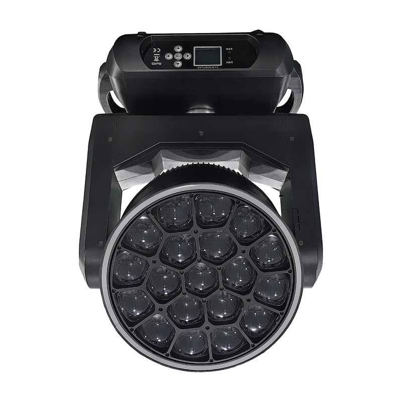 Ommatea R1940K LED ring  LED MOVING HEAD 19X40W BEE EYE WASH LIGHT