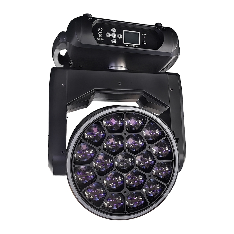 Ommatea R1940K LED ring  LED MOVING HEAD 19X40W BEE EYE WASH LIGHT