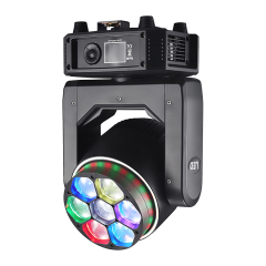 Ommatea R740K LED ring RGB LED MOVING HEAD 7X40W BEE EYE WASH LIGHT