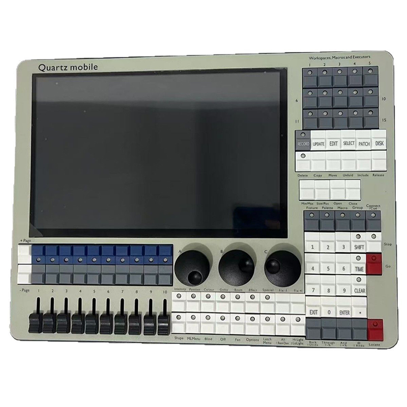 Quartz mobile controller 4x DMX512  System V16, V9.1  10.1  11.1