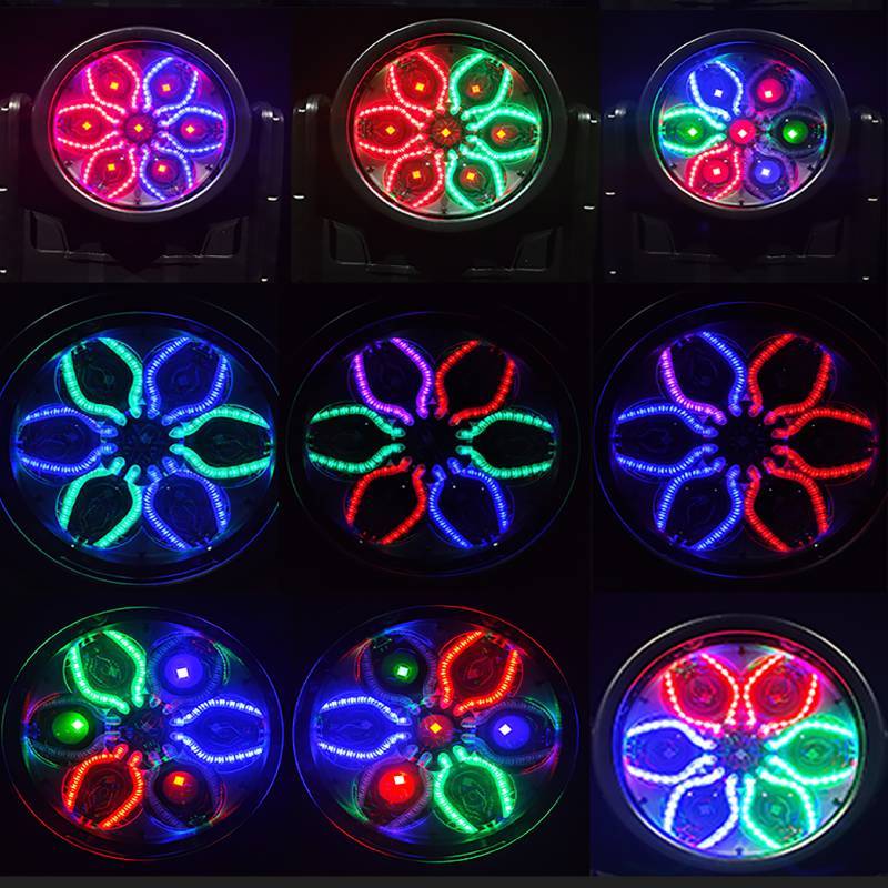 7x60w Waterproof LED Bee eye zoom wash light IP65