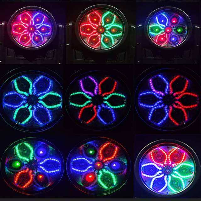 7x60w Waterproof LED Bee eye zoom wash light IP65