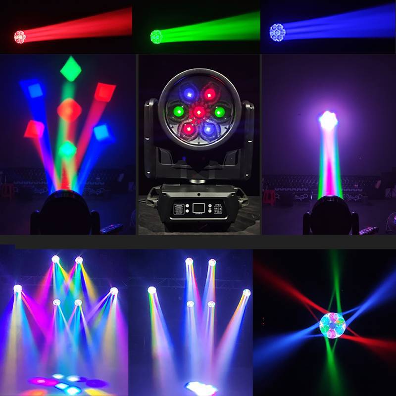 7x60w Waterproof LED Bee eye zoom wash light IP65