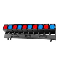 Tornado IP1000D 10X60W Waterproof pixel moving head with LED strip LED wash light IP65