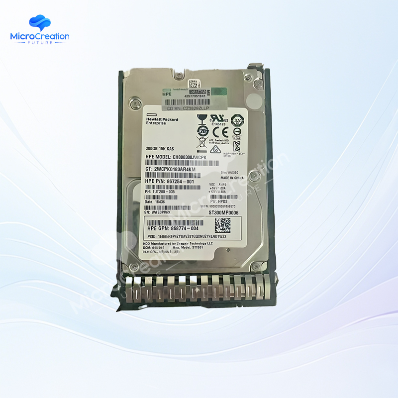 HPE 300GB SAS 12G Ent 15K SFF SC 3y Digitally Signed Firmware HDD