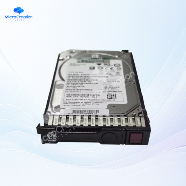872477-B21 HPE 600GB SAS 12G Ent 10K SFF SC 3y Digitally Signed Firmware HDD