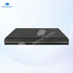 H3C S6850 - 56HF L3 Ethernet Switch Host supports 48 SFP28 ports and 8 QSFP28 ports.