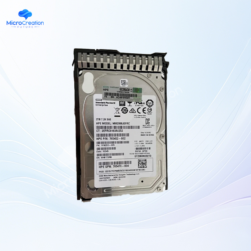 HPE 2TB SAS 12G Midline 7.2K SFF (2.5in) SC 1yr Wty 512e HDD 765466-B21