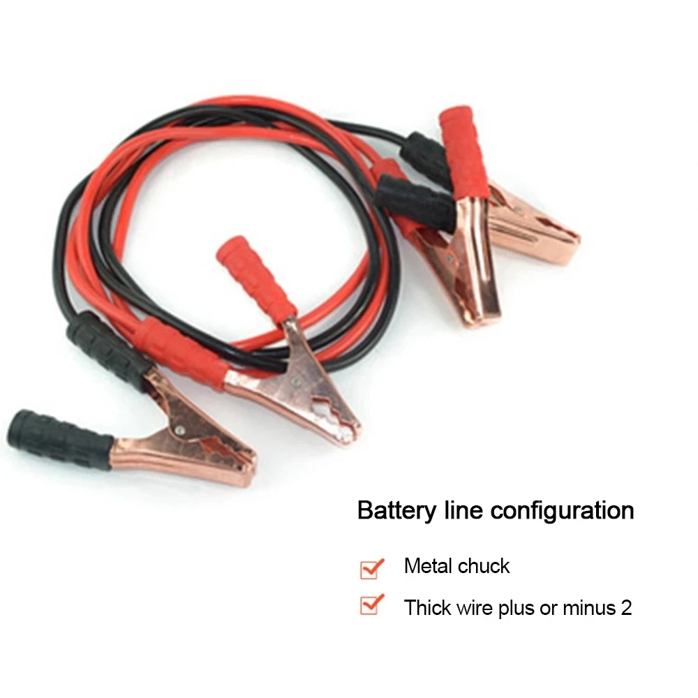 Car battery charger 500A Emergency Power Start Cable Booster Jumper Cable 2x2.2M Car Battery starter Power Wire Emergency Tools