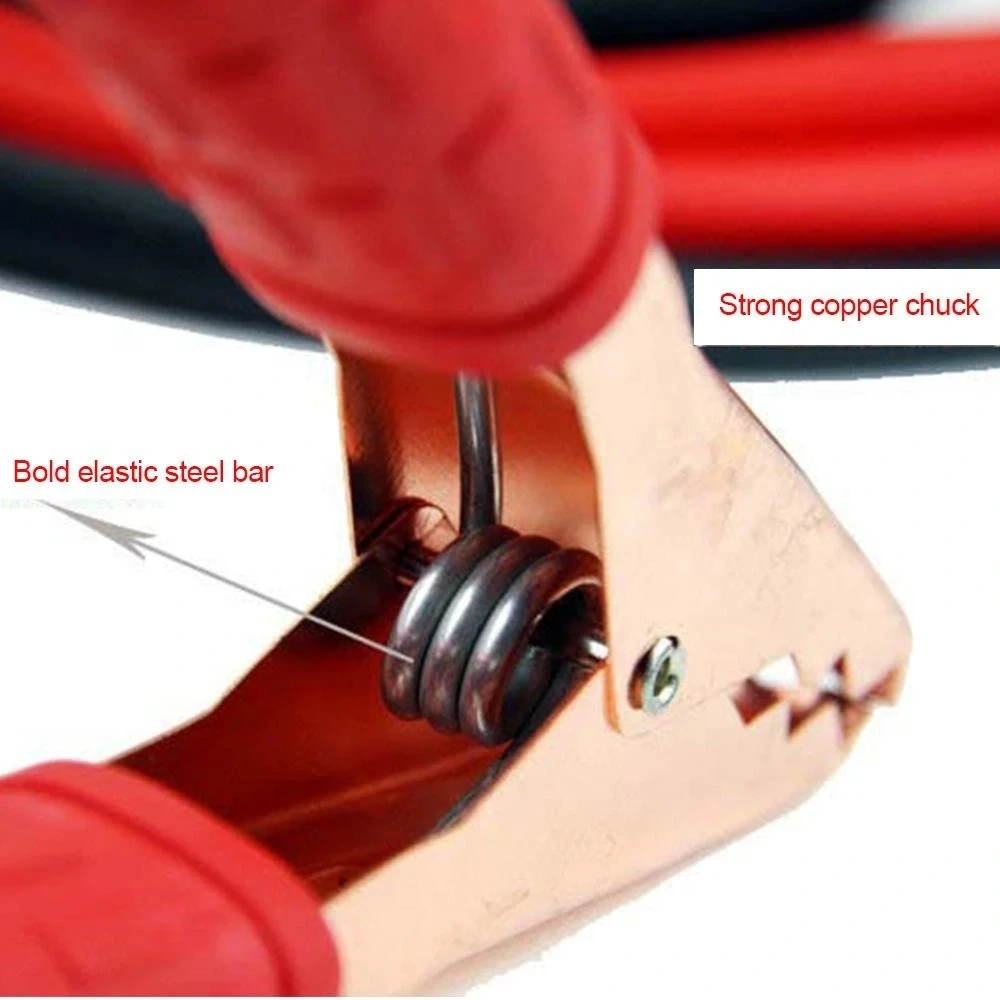 Car battery charger 500A Emergency Power Start Cable Booster Jumper Cable 2x2.2M Car Battery starter Power Wire Emergency Tools