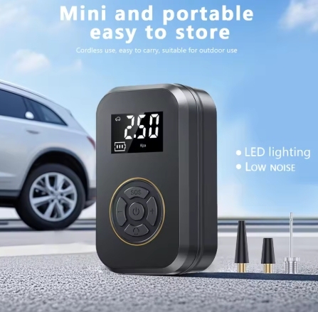 Plug - in version Car Tire Inflator, Portable Wireless Car Air Pump, Multifunctional Emergency Mobile Phone Power Bank, Tire Inflator , emergency air supply device