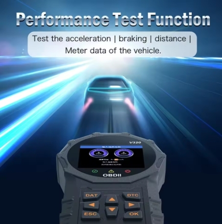 OBD2 Scanner Diagnostic Scan Tool Check Auto Engine System Diagnostic Tool for Check Engine Light Battery Voltage Testing