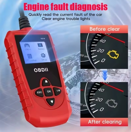 Universal Detection Automotive Fault Detector Onboard Code Reading Card Car OBDII Scanner Reader Automotive Diagnostic Tool V314