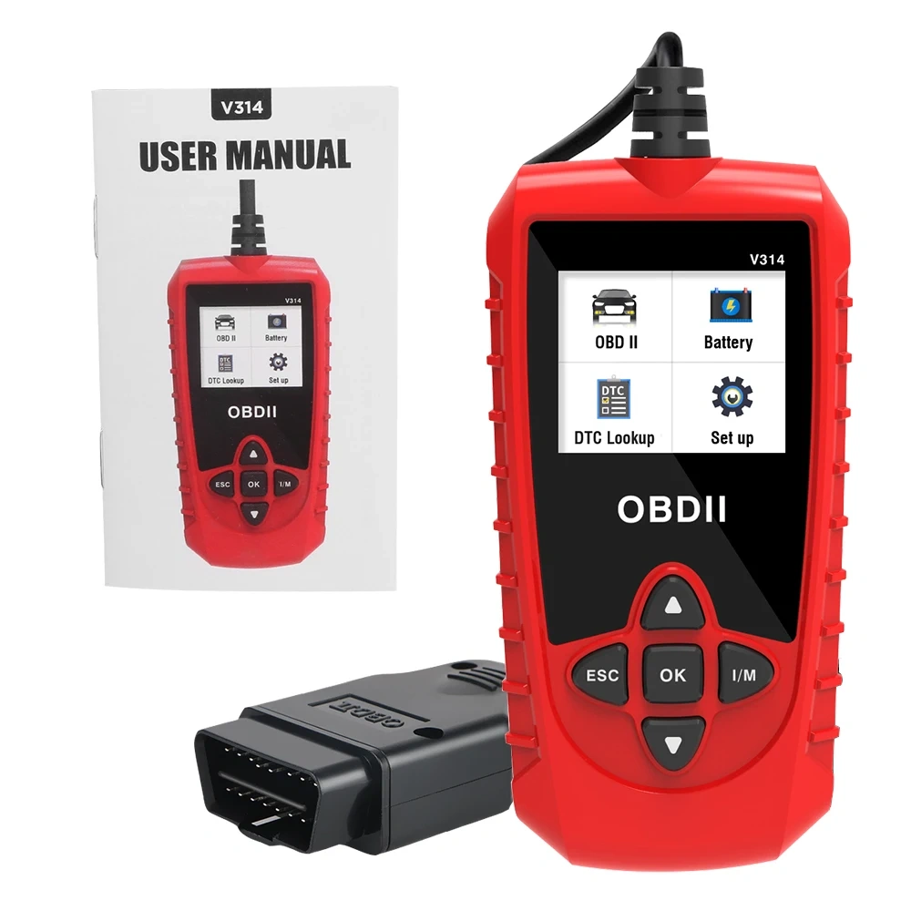 Universal Detection Automotive Fault Detector Onboard Code Reading Card Car OBDII Scanner Reader Automotive Diagnostic Tool V314