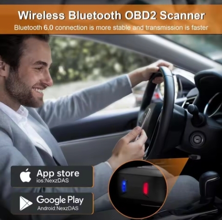 HUMZOR Z100 Full System Car Code Reader Diagnostic Can Tool   BlueTooth V5.2 OBD2 Scanner With 9+ Reset Functions/Bidirectional