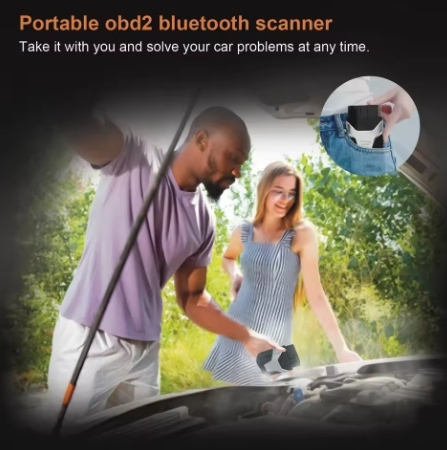 HUMZOR Z100 Full System Car Code Reader Diagnostic Can Tool   BlueTooth V5.2 OBD2 Scanner With 9+ Reset Functions/Bidirectional