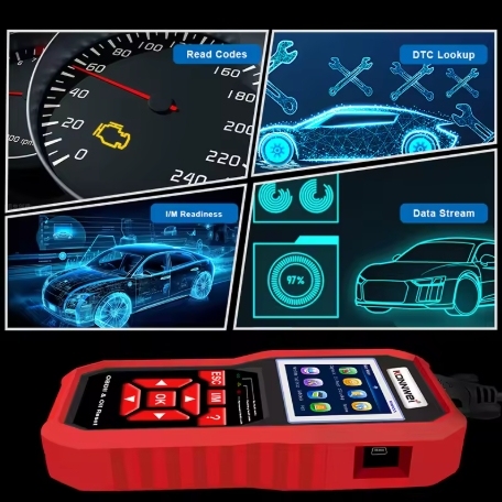 KONNWEI OBD2 KW851 Car OBD 2 Scanner Professional Diagnostic Tools Vehicle Maintenance Reset-Tool Auto Engine Check Code Reader