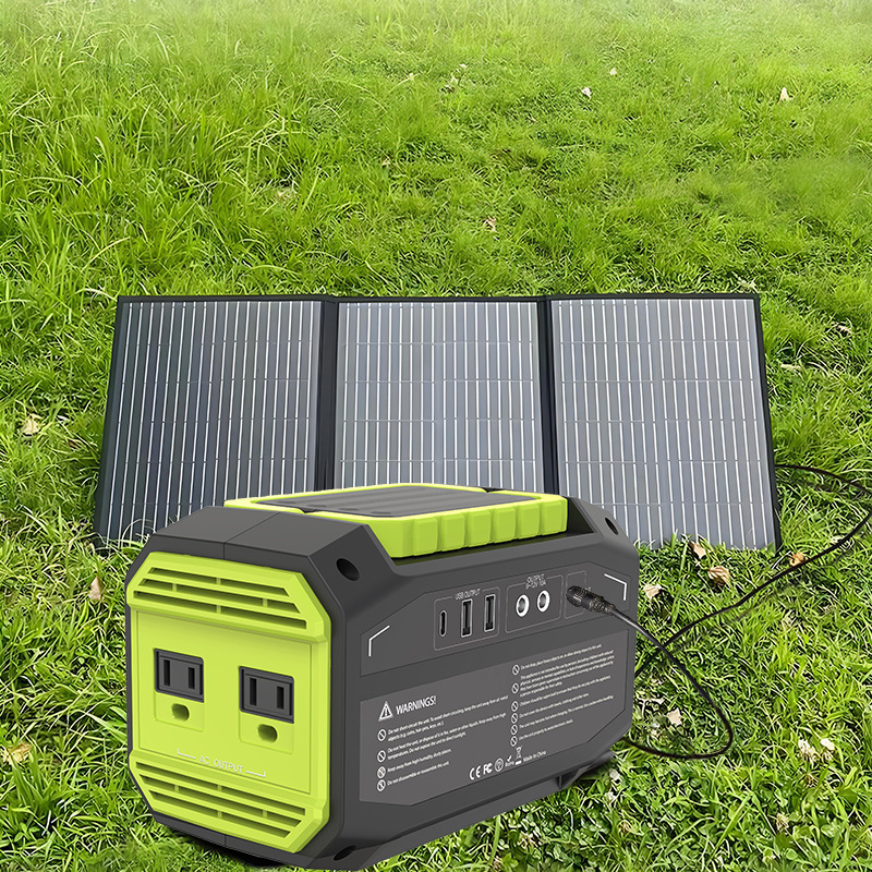 A1 200W Home Use Portable Power Station Lithium Ion Battery Rechargeable Emergency Solar Generators for Outdoor Camping
