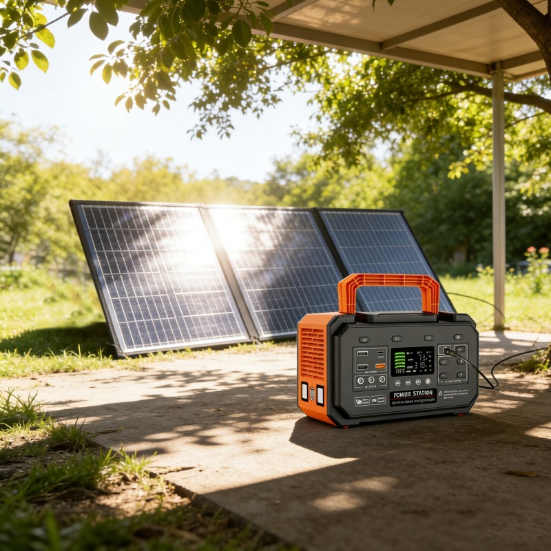 300W 270Wh Portable Outdoor Power Station | Charging & Air Inflation&Lighting | Multi-Output Ports