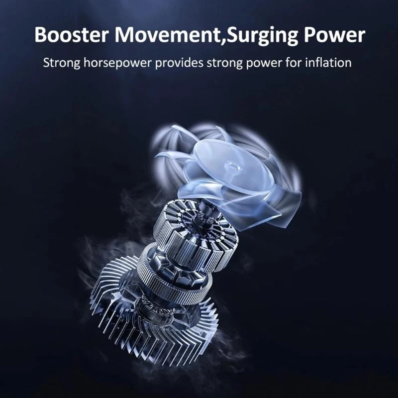 14.8V Car Emergency Power Jump Starter 1000A Digital Tire Inflator Air