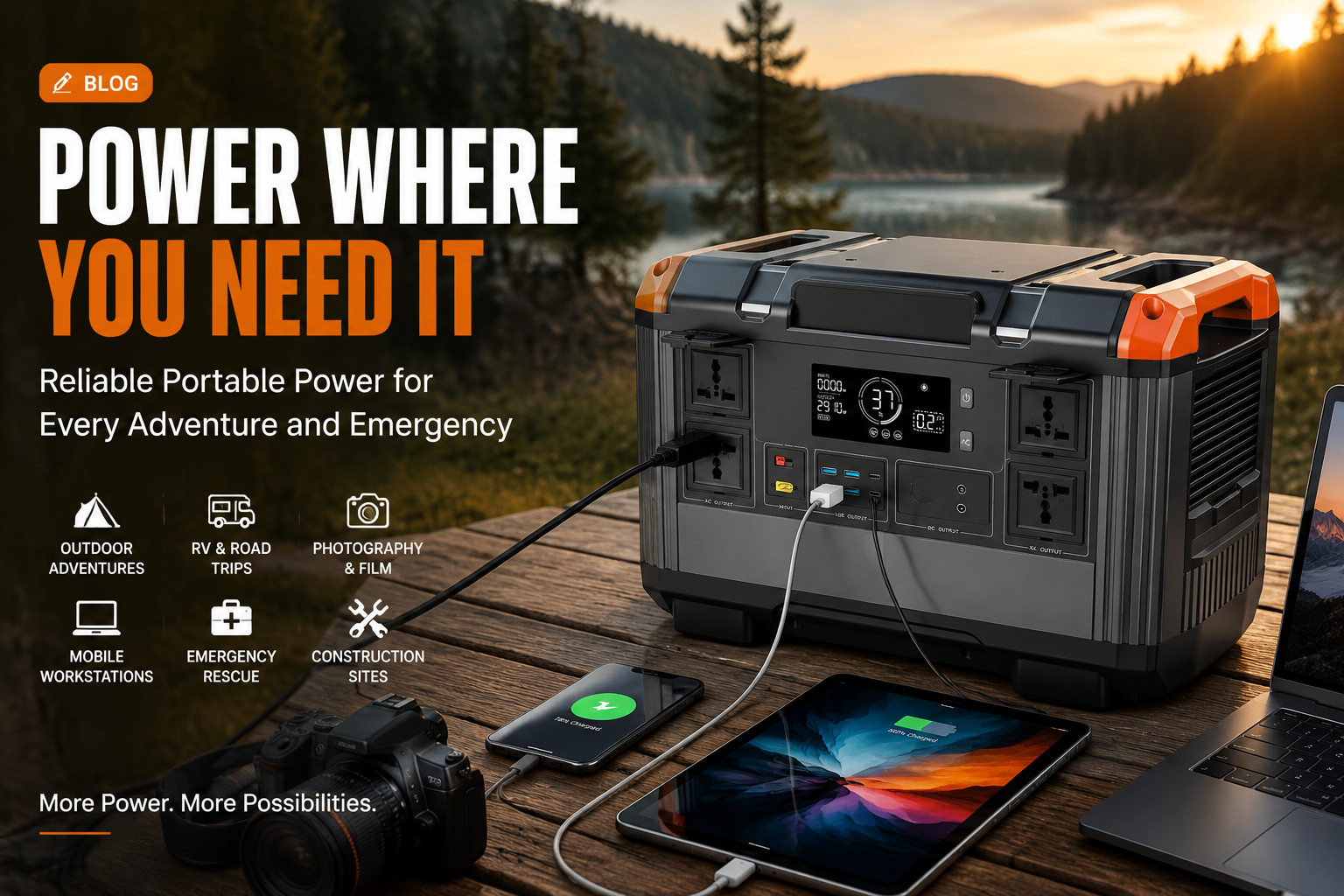 Power Where You Need It: The Ultimate Portable Power Solution for Every Adventure