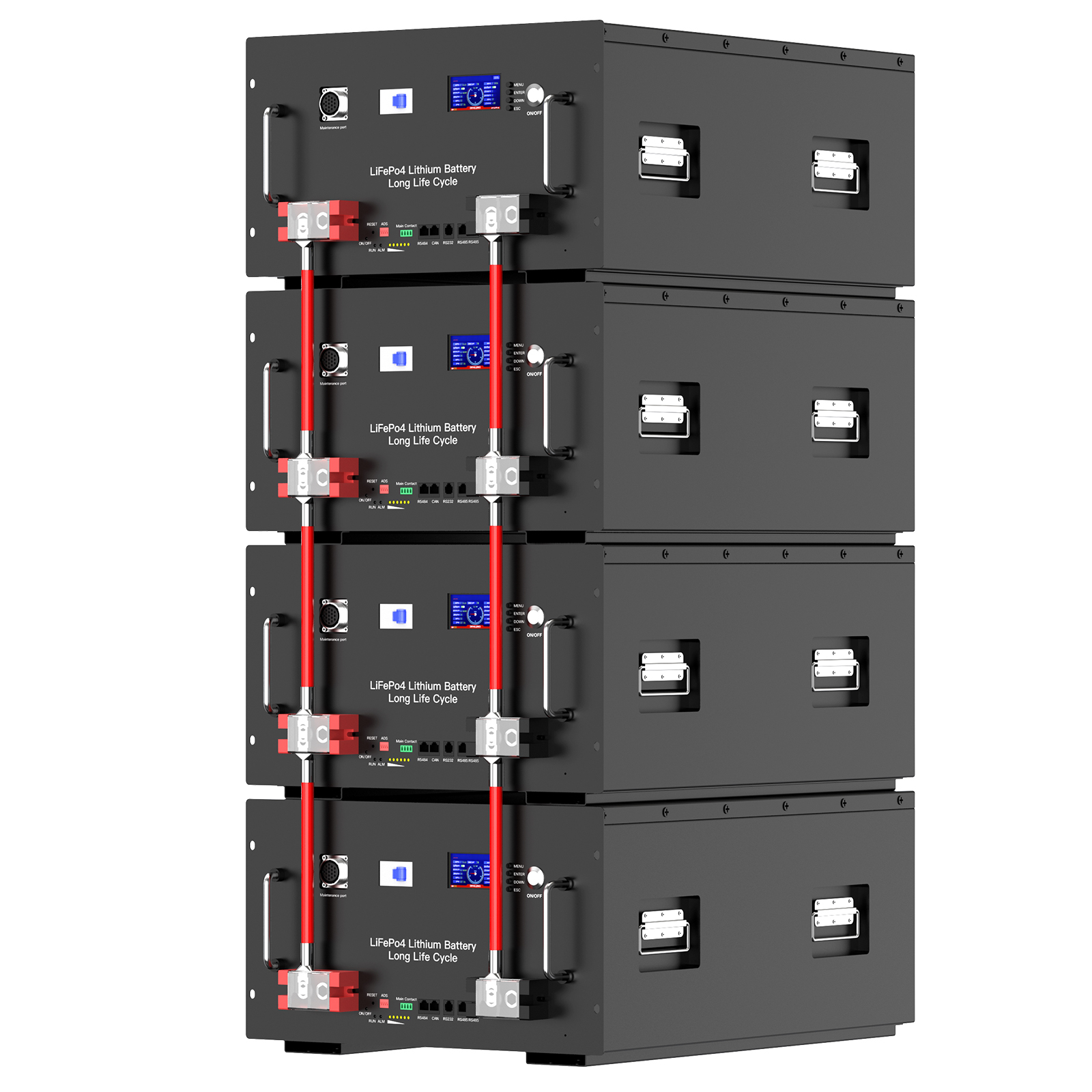 51.2V 280Ah 14.3kWh LiFePO4 Home Energy Storage Battery System with Intelligent BMS