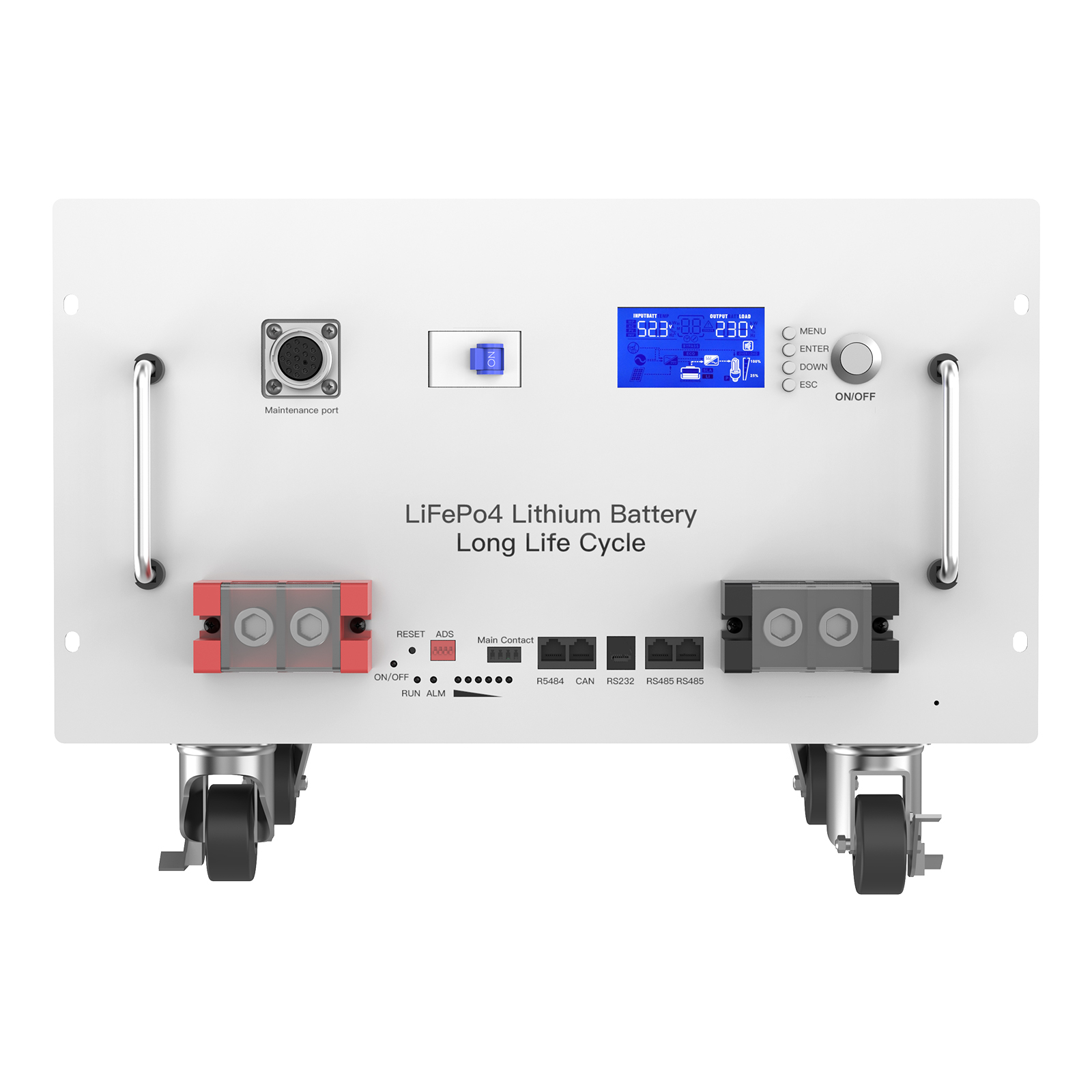 25.6V 280Ah LiFePO4 Home Energy Storage Battery | 7.16kWh Solar Battery System