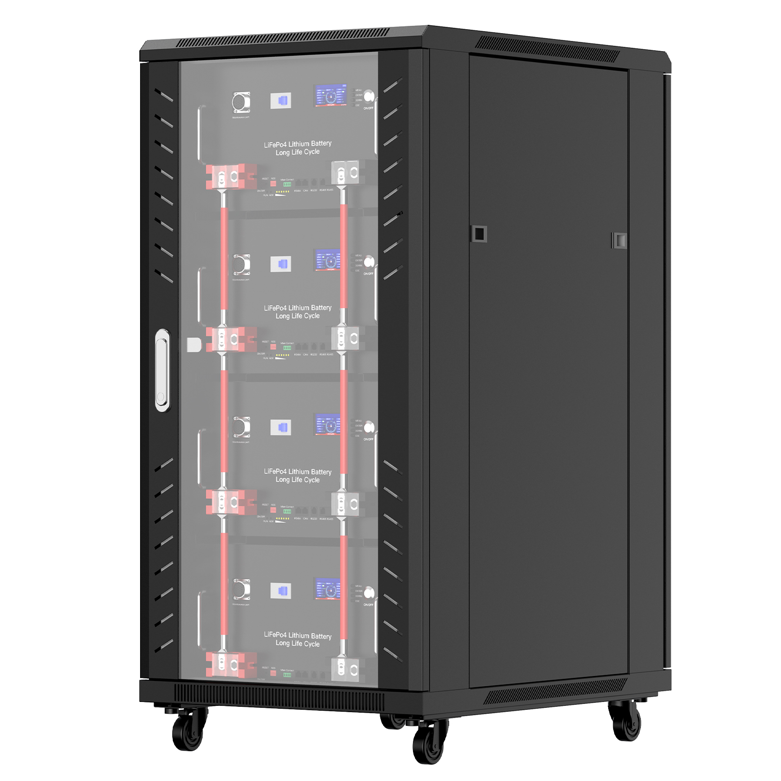 51.2V 280Ah 14.3kWh LiFePO4 Home Energy Storage Battery System with Intelligent BMS
