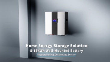 51.2V 100Ah LiFePO4 Wall-Mounted Home Energy Storage Battery | 5.12kWh Solar Battery System