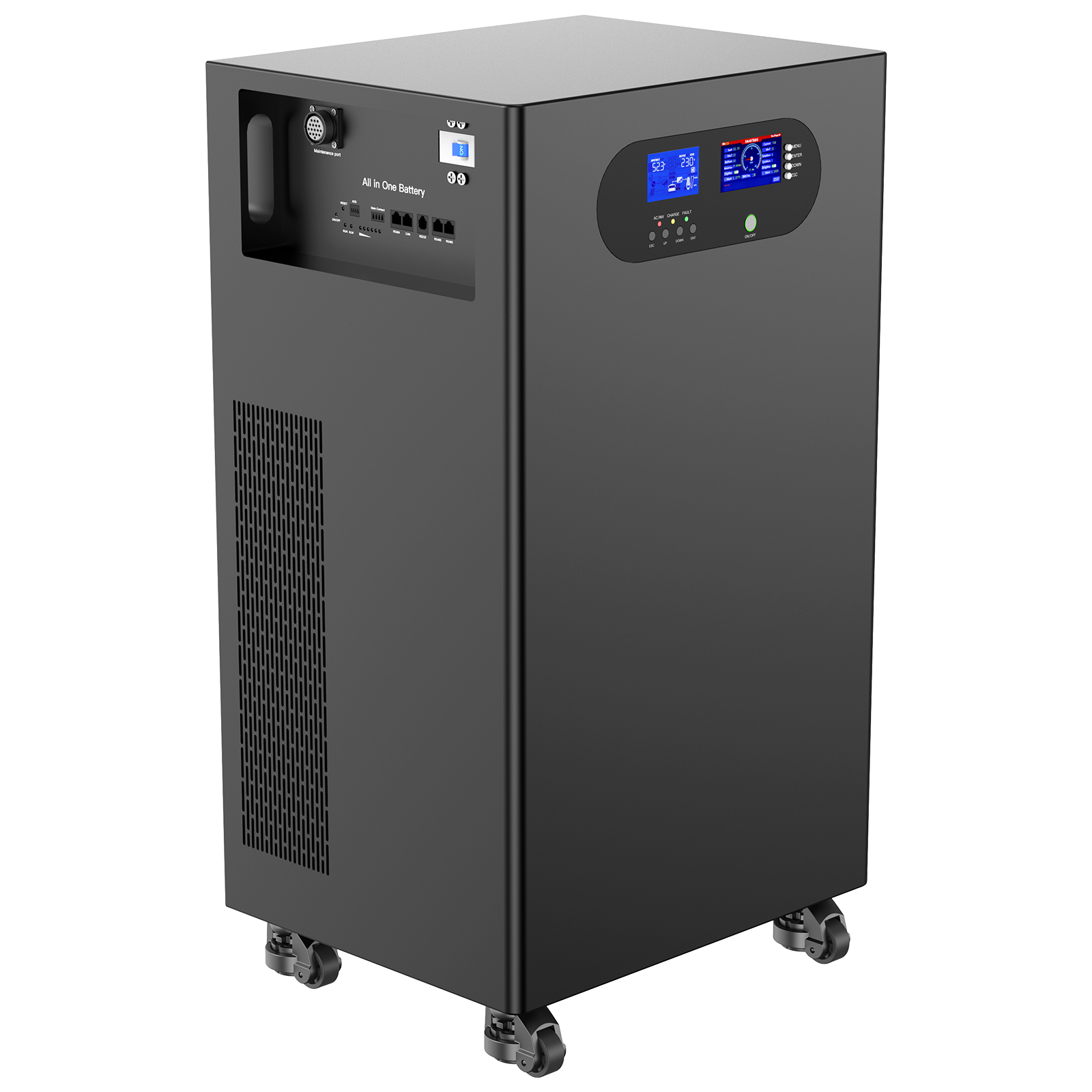 51.2V 200Ah LiFePO4 Wall Mounted Home Energy Storage Battery | 10.24kWh Solar Battery System