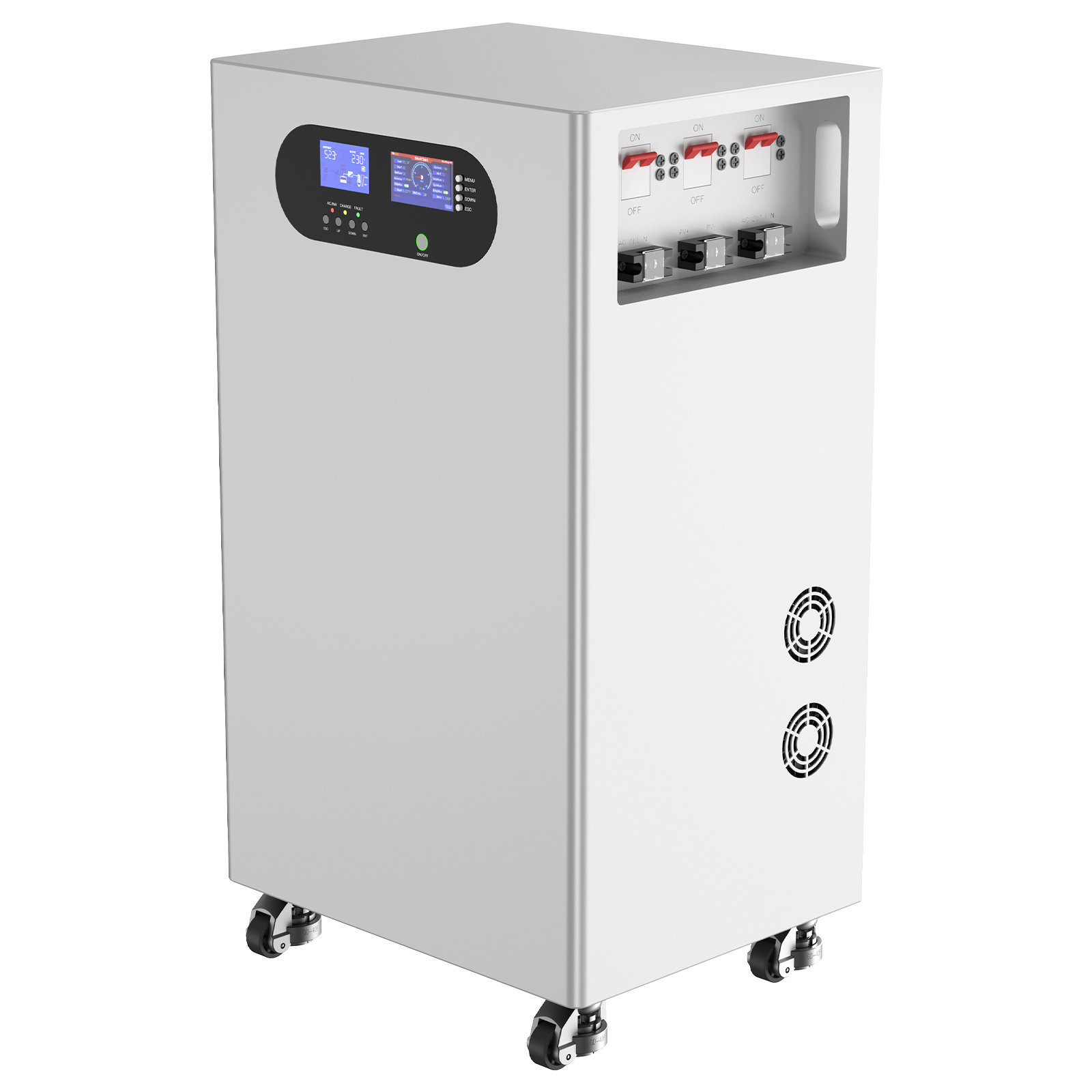 51.2V 200Ah LiFePO4 Wall Mounted Home Energy Storage Battery | 10.24kWh Solar Battery System