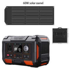 72800mAh 270WH+60w solar panel