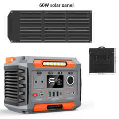 72800mAh 270WH+60w solar panel