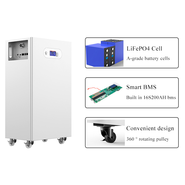 51.2V 280Ah LiFePO4 Battery | 14.3kWh Solar Energy Storage System