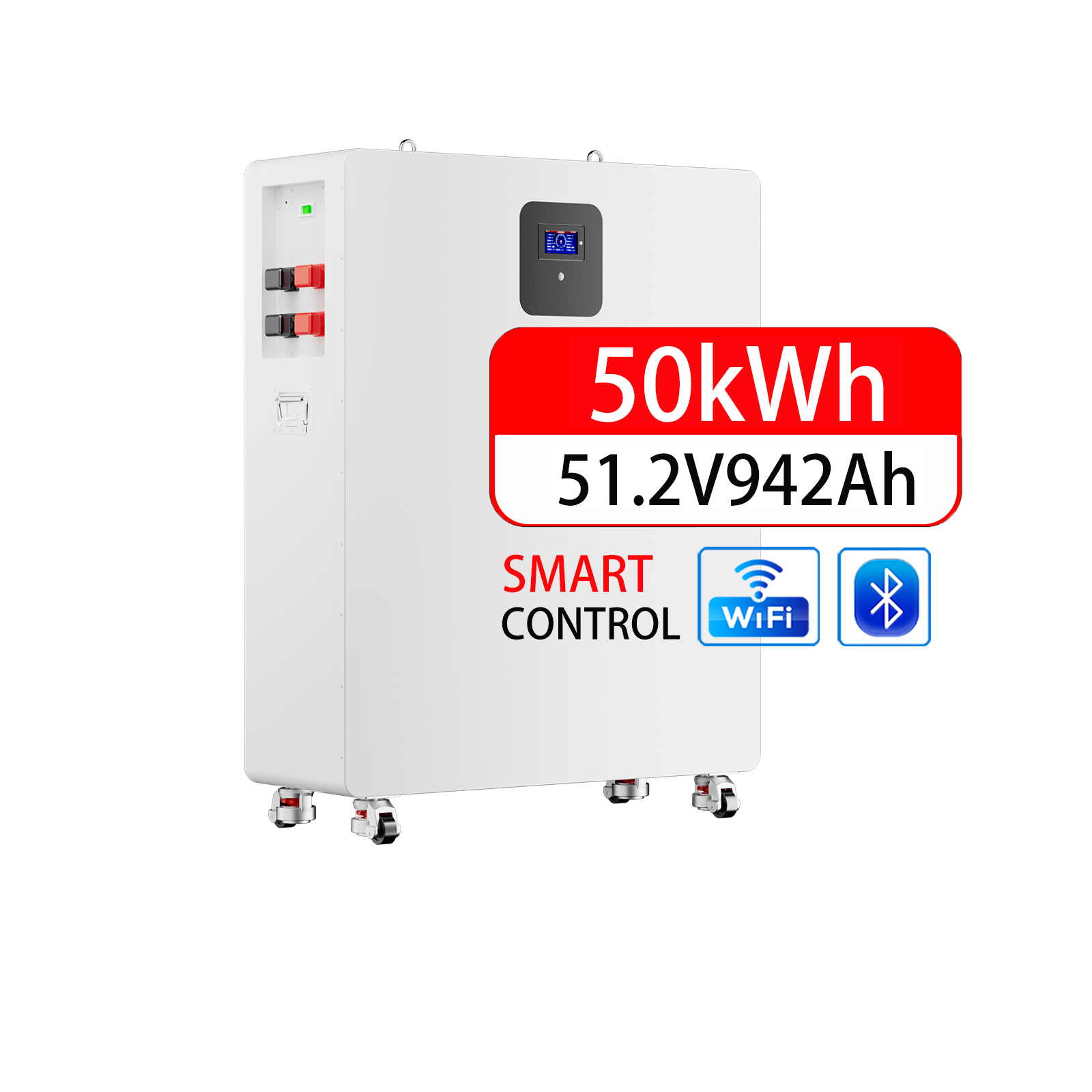 51.2V 942Ah 50kWh LiFePO4 Battery System | High Capacity Solar Energy Storage Solution