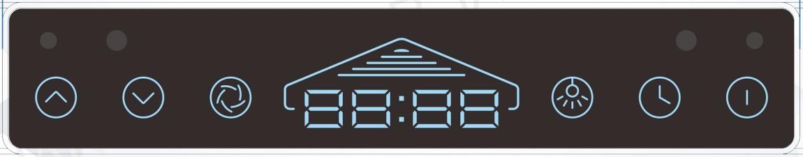 Customized Touch Control board for Range Hood