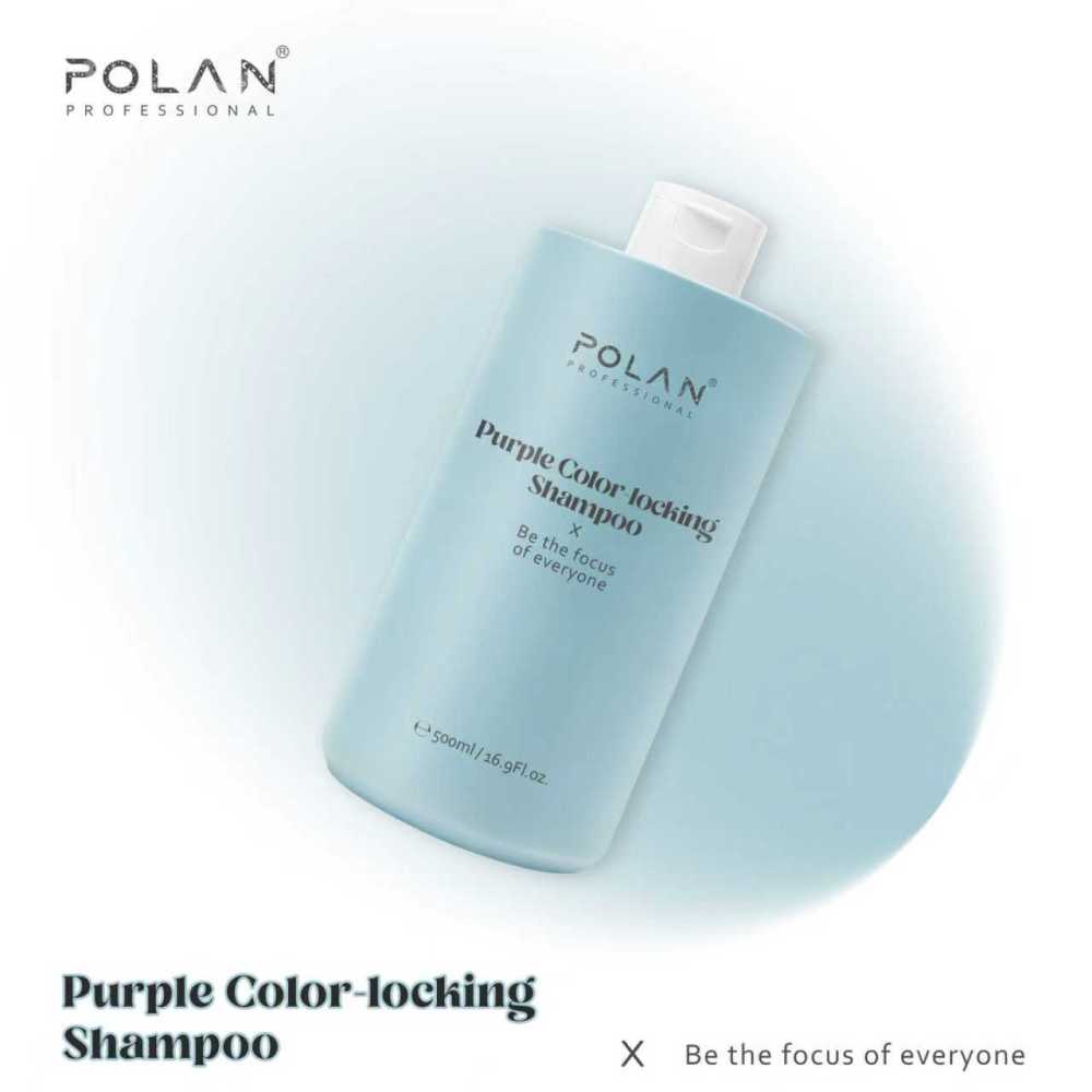 POLAN 500ml Purple Color-locking Shampoo