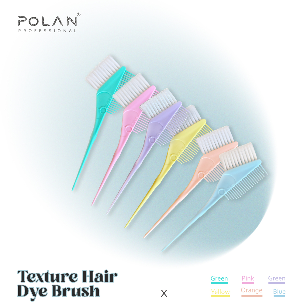 POLAN Hairdressing Tools Texture Hair Dye Brush