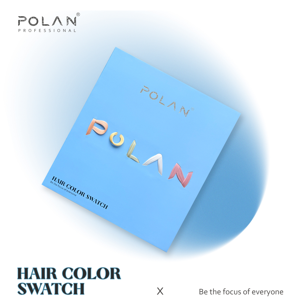POLAN 94 shades Intense Color Series Hair Color Swatch