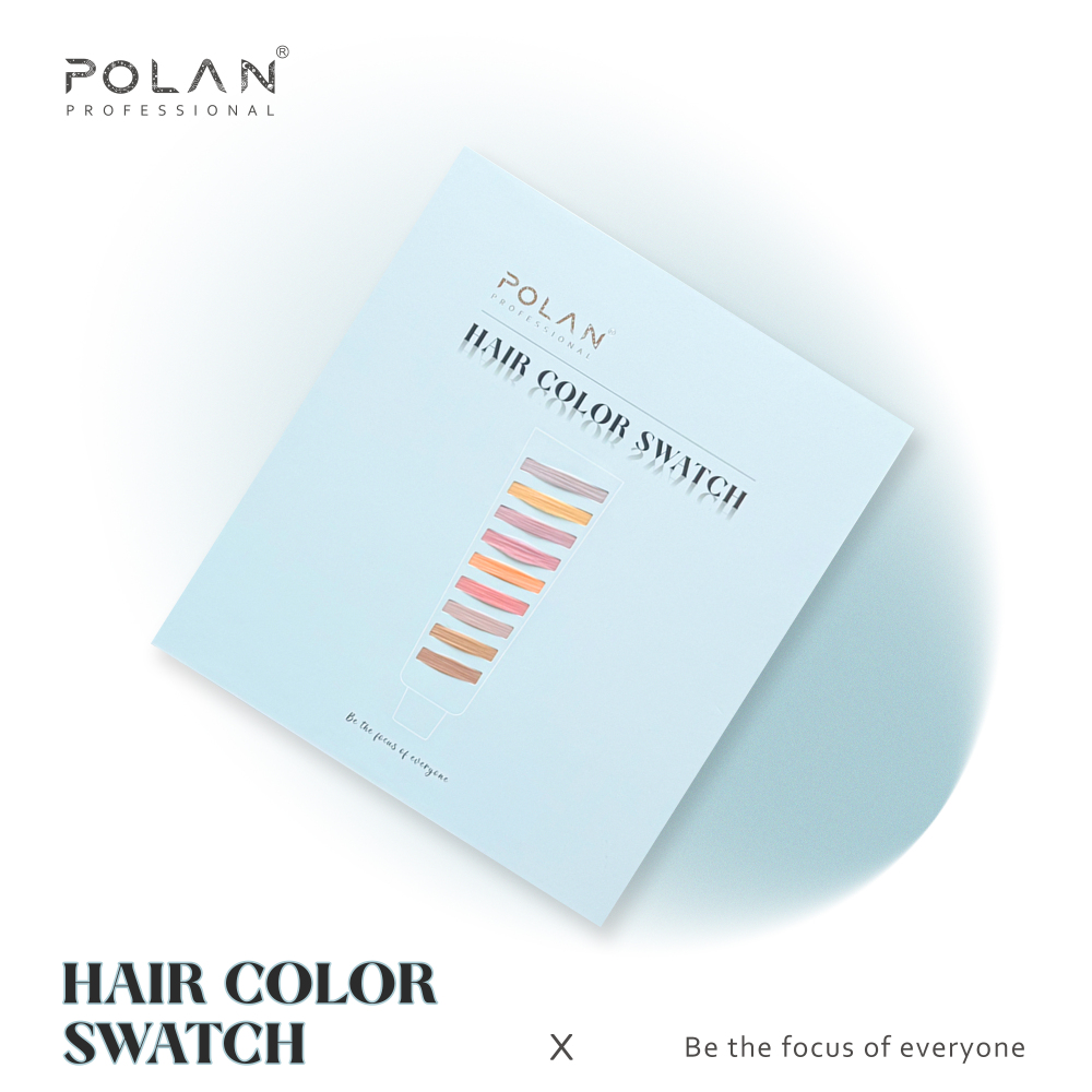 POLAN 146 shades Delicate Tone Series Hair Color Swatch